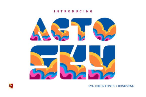 Acto Sky: Elevate Your Designs with Vibrant Typography