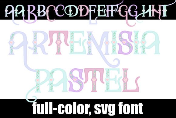 Artemisia Pastel: A Vibrant Color Font for Modern Design