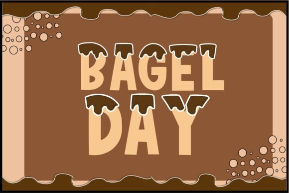 Bagel Day: A Playful Font for Creative Projects