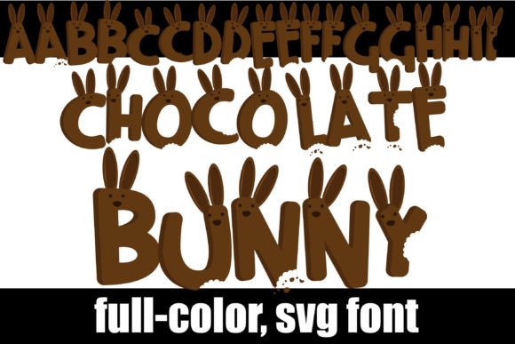 Chocolate Bunny: A Vibrant Font for Dynamic Designs