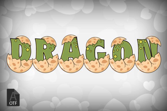 Discover the Dragon Font: A Charming Design Asset