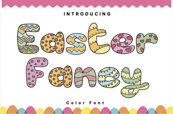 Elevate Your Designs with the Easter Fancy Font