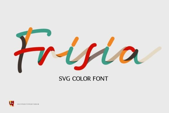Frisia: A Color Font for Vibrant, Playful Design