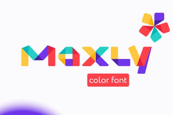 Maxly: Elevate Your Designs with Vibrant Color Typography