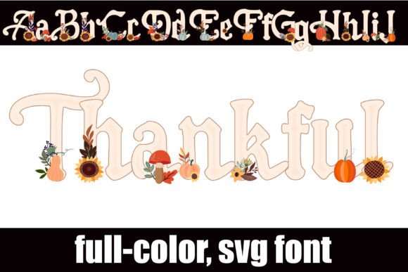Thankful: Elevating Festive Design with Artisan Typography